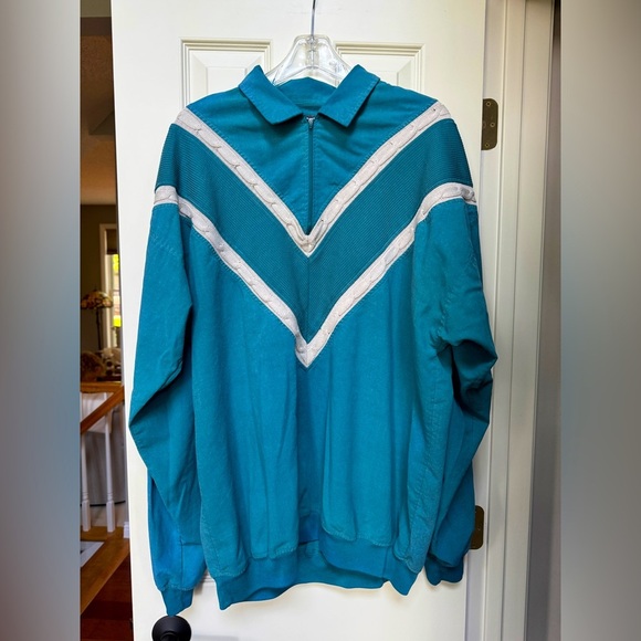 Men's Teal Sweater - Picture 1 of 3